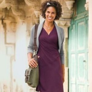 Athleta M Wrap Dress